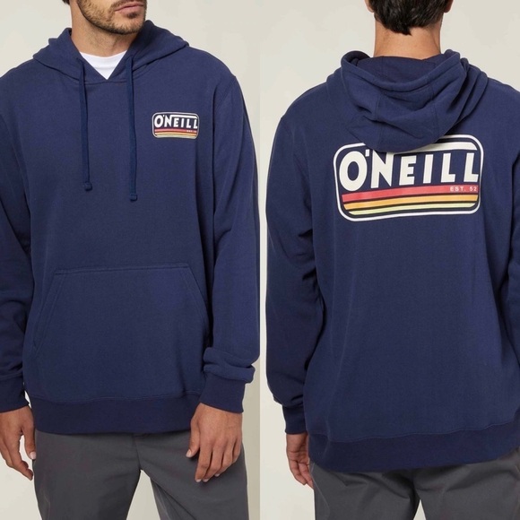 🔹O’NEILL FIFTY TWO PULLOVER HOODIE SWEATSHIRT - Picture 2 of 8
